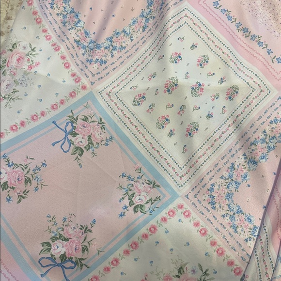 Altar'd State Pastel Patchwork A-Line Skirt - Picture 5 of 5